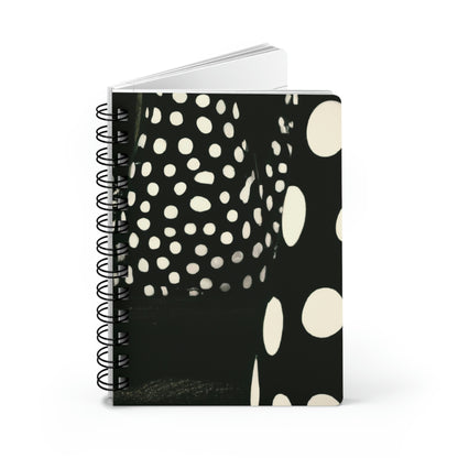 Staring Into The Night Woods - The Alien Spiral Bound Journal