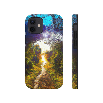 "A Beam of Light on a Forgotten Path" - The Alien Tough Phone Cases