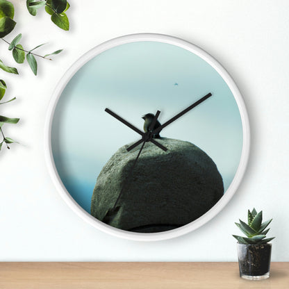 "Una envergadura por encima de la historia" - El reloj de pared alienígena