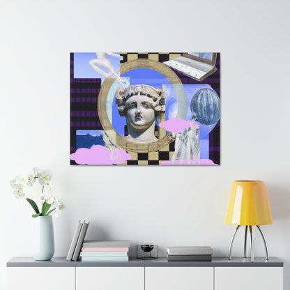 "A Fusion of Fine and Tech Art" - Canvas