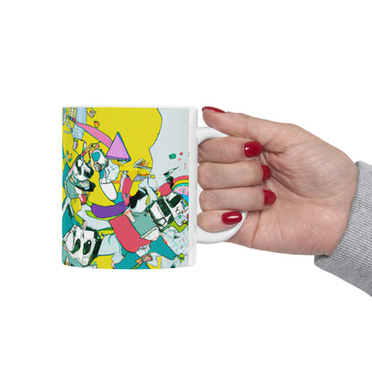 Robotic Rebellion: A Battle for Power. - The Alien Ceramic Mug 11 oz