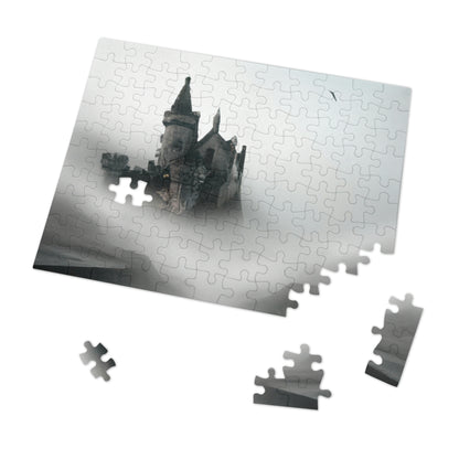 "Ghostly Citadel of the Mist" - The Alien Jigsaw Puzzle