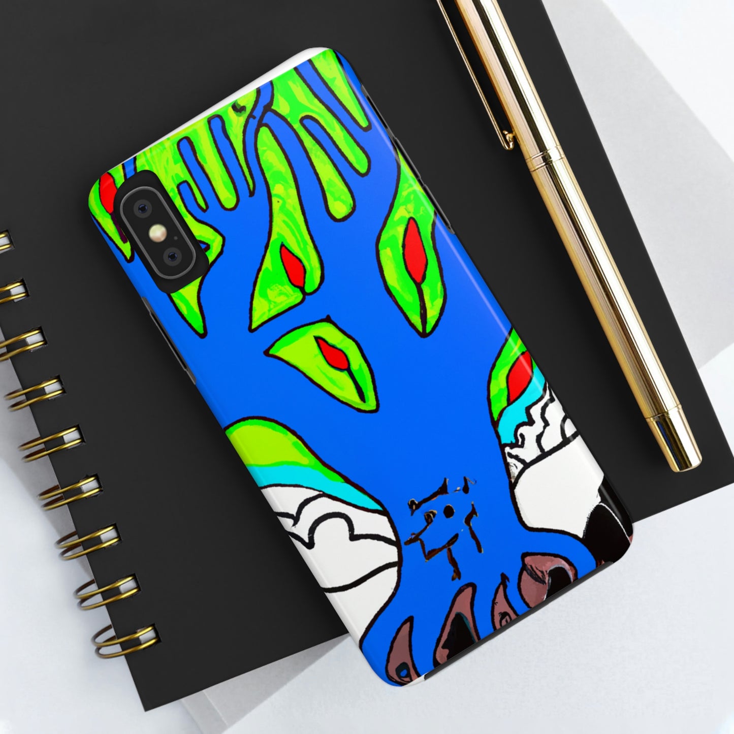 "The Cavernous Everglow" - The Alien Tough Phone Cases