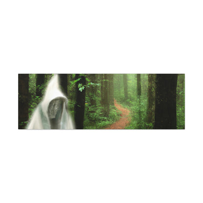 The Mysterious Forest Guide - The Alien Canva