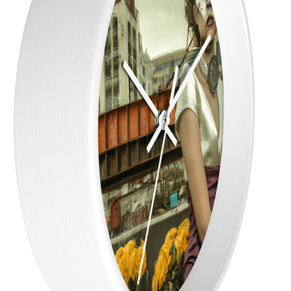 "ChronoTown: Where Time Stands Still" - The Alien Wall Clock