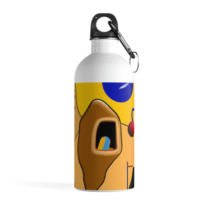 "Desert Mirage: The Forgotten Oasis" - The Alien Stainless Steel Water Bottle