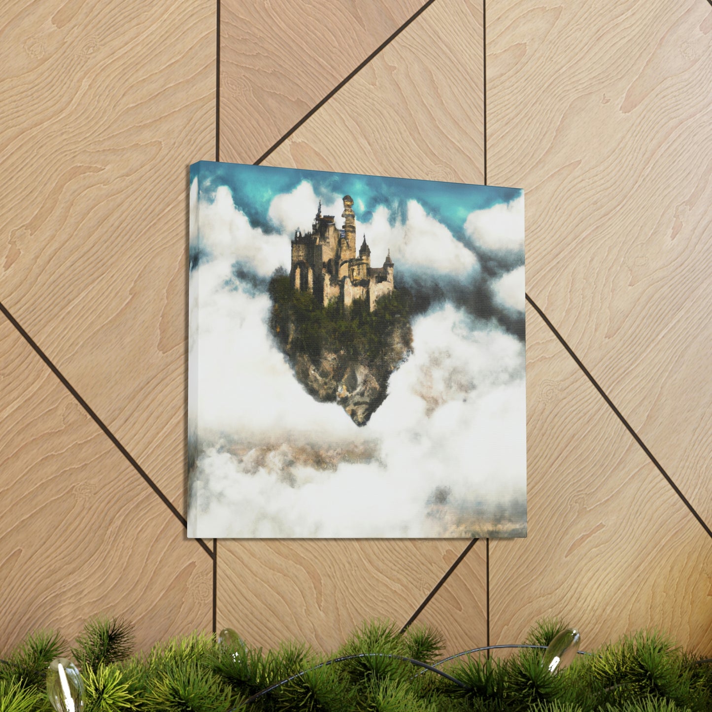 Mystic Castle in the Sky - The Alien Canva