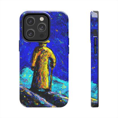 "Lone Mage on the Frozen Summit" - The Alien Tough Phone Cases