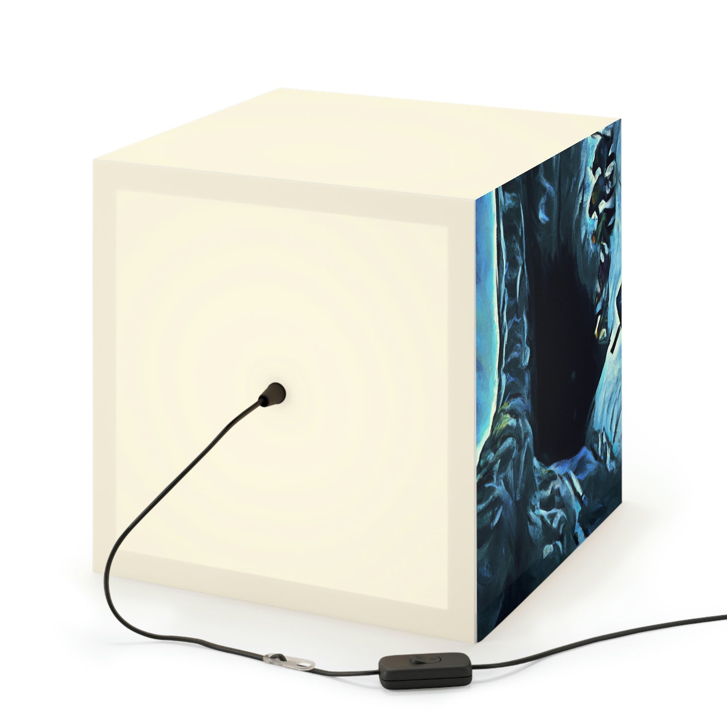 "Escape from the Icy Depths" - The Alien Light Cube Lamp