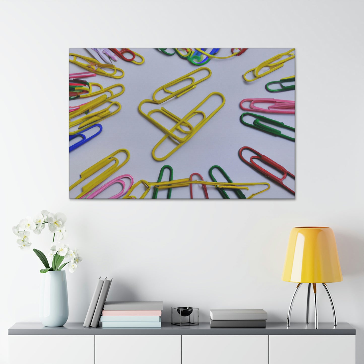 "Symbols of Unity: Everyday Objects Representing Abstraction" - Canvas