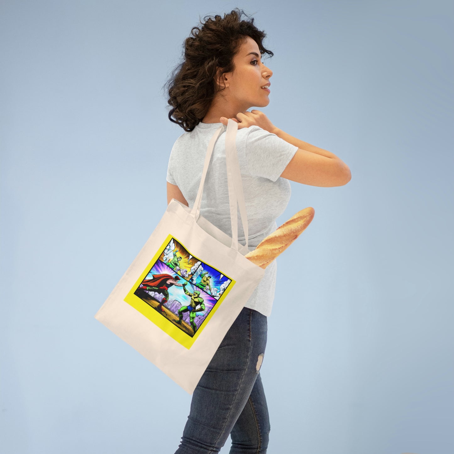 Superhero Showdown! - The Alien Tote Bag