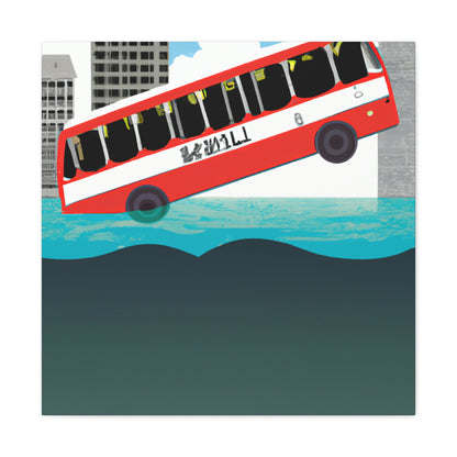 "The Great Escape: Flying the Bus Out of a Sinking City" - The Alien Canva