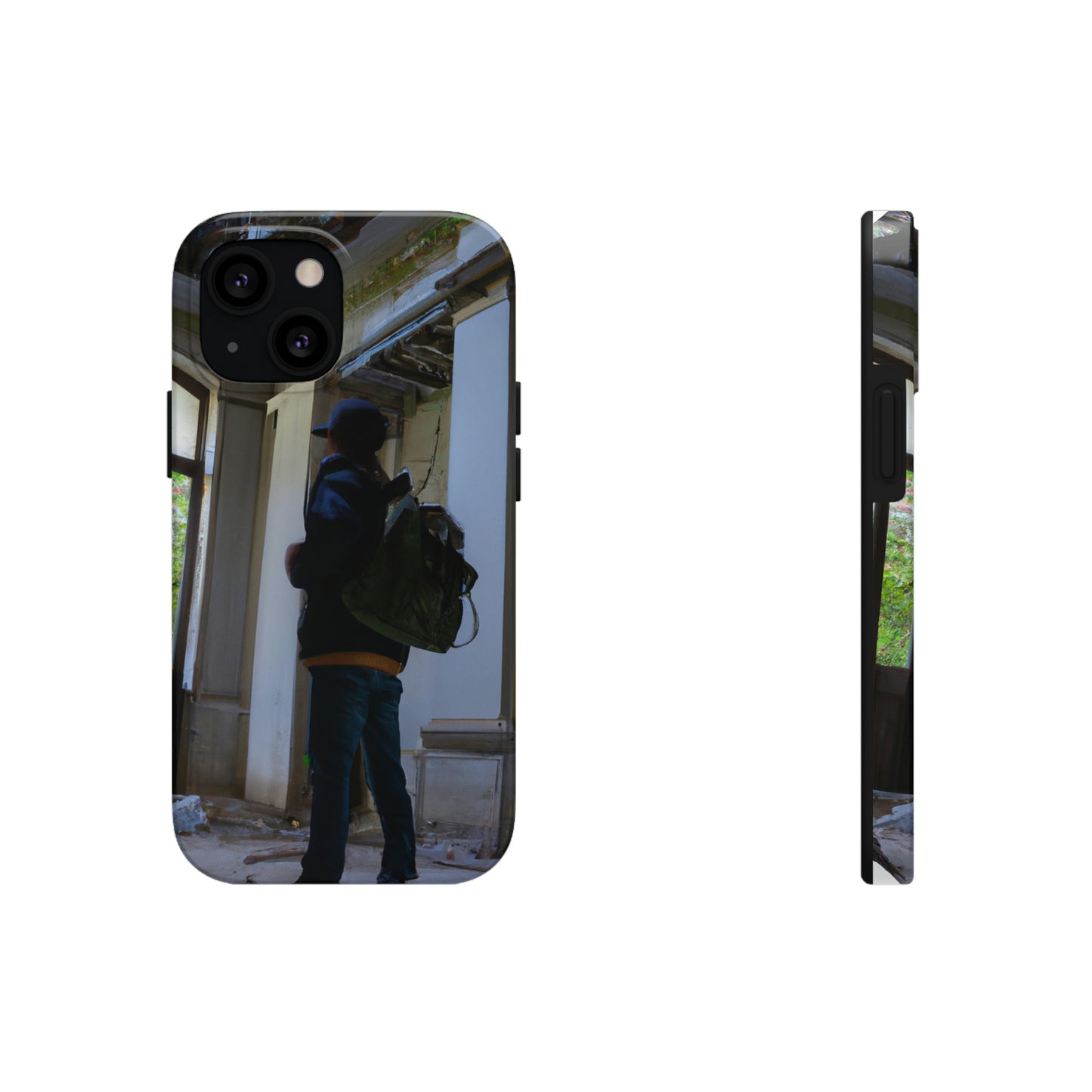 "Voyager in Peril: An Unexpected Welcome in an Abandoned Mansion" - The Alien Tough Phone Cases