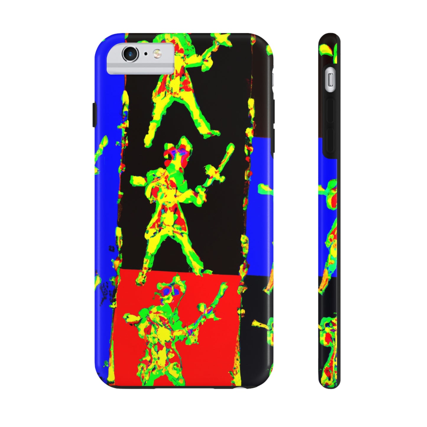 "Tanz mit Feuer und Stahl." - Die Alien Tough Phone Cases