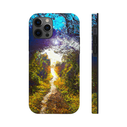 "A Beam of Light on a Forgotten Path" - The Alien Tough Phone Cases