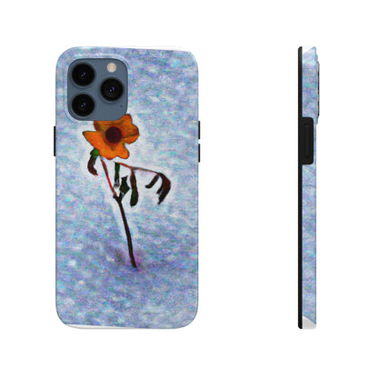 "Eine Blume, die sich weigert zu zittern" - Die Alien Tough Phone Cases