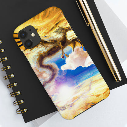 "A Heavenly Blaze with a Mystic Dragon" - The Alien Tough Phone Cases