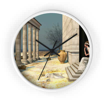 "Lost in Ancient Greece" - The Alien Wall Clock