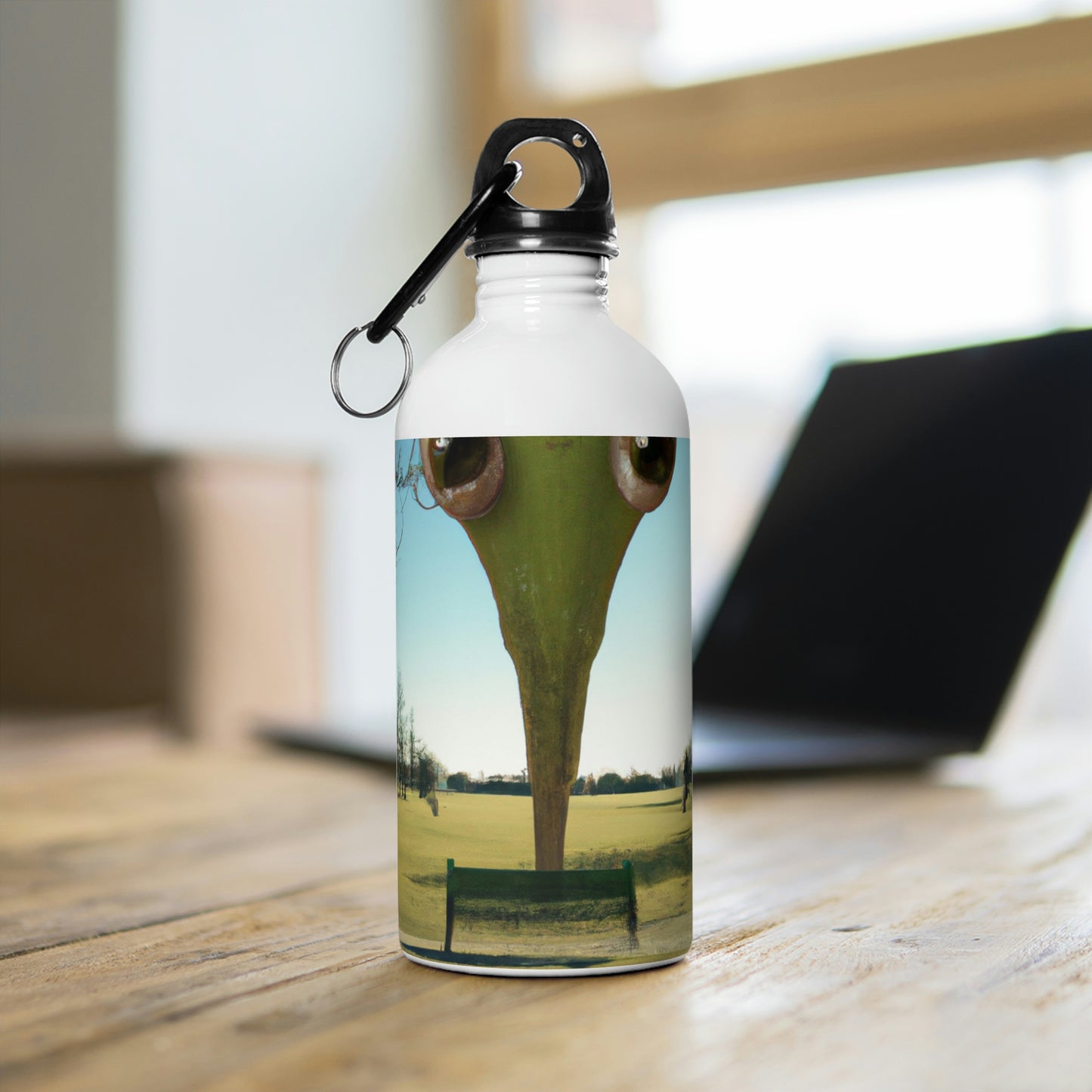 "Alien Parked Tales" - The Alien Stainless Steel Water Bottle