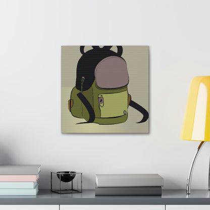 "Mochila con personalidad" - The Alien Canva