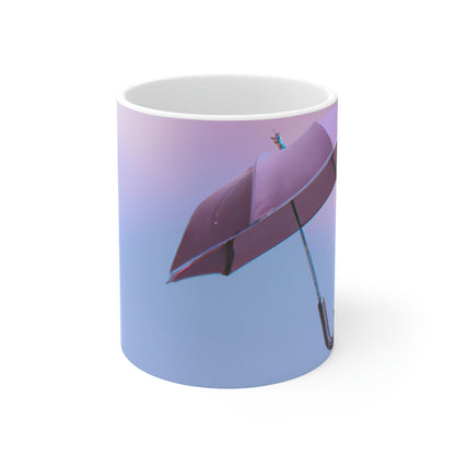 "Dream Umbrella" - The Alien Ceramic Mug 11 oz