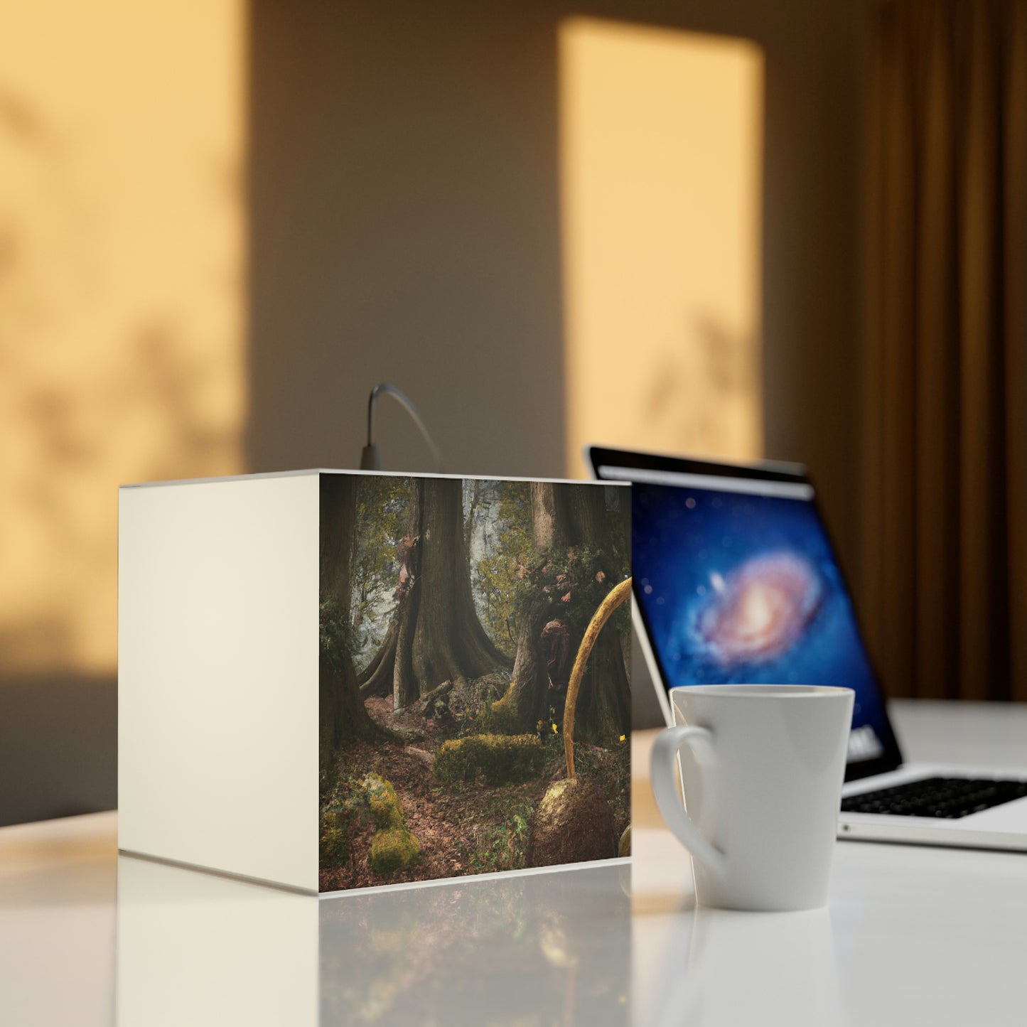 The Lost Secrets of the Forgotten Forest - The Alien Light Cube Lamp