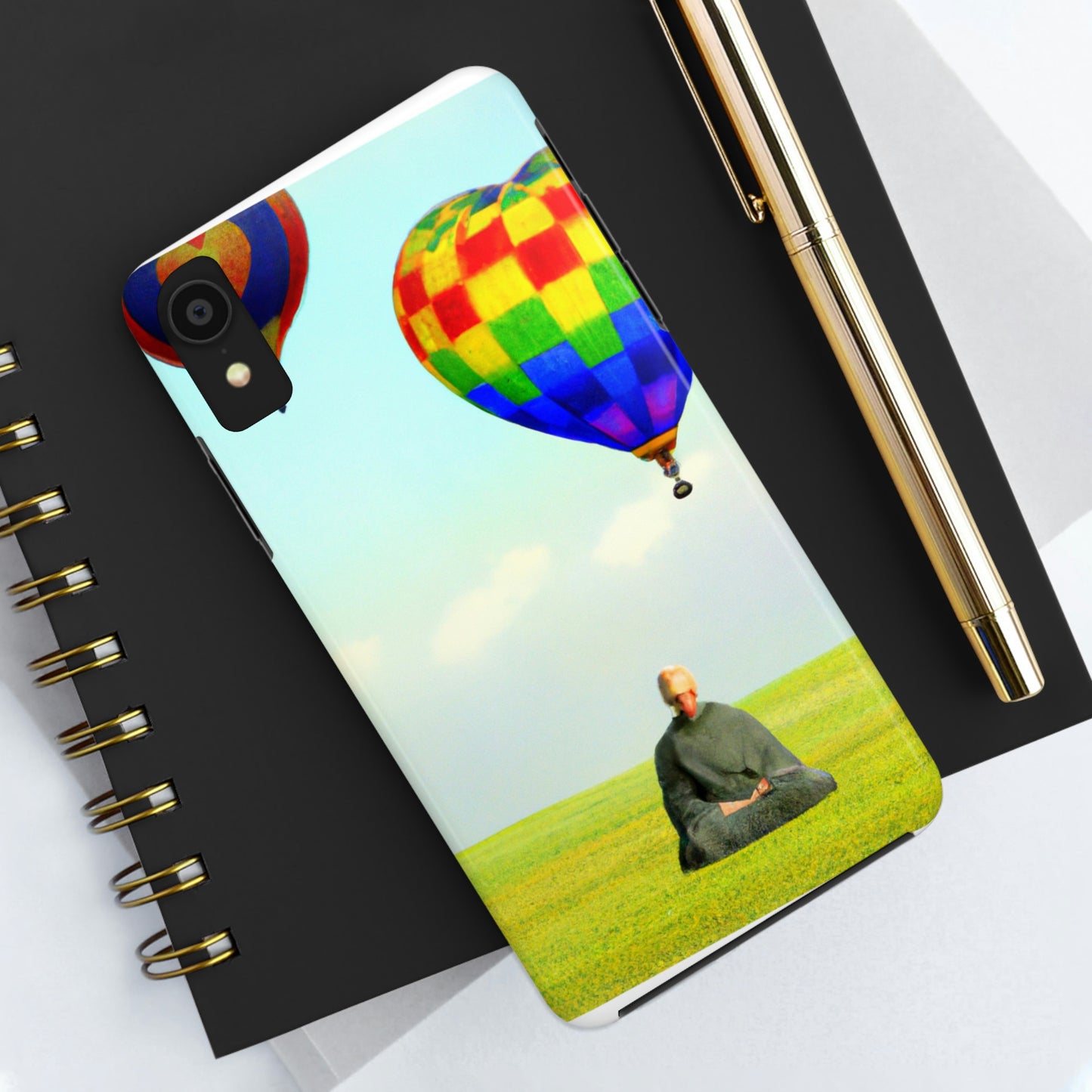 "Finding Stillness in the Sky" - The Alien Tough Phone Cases