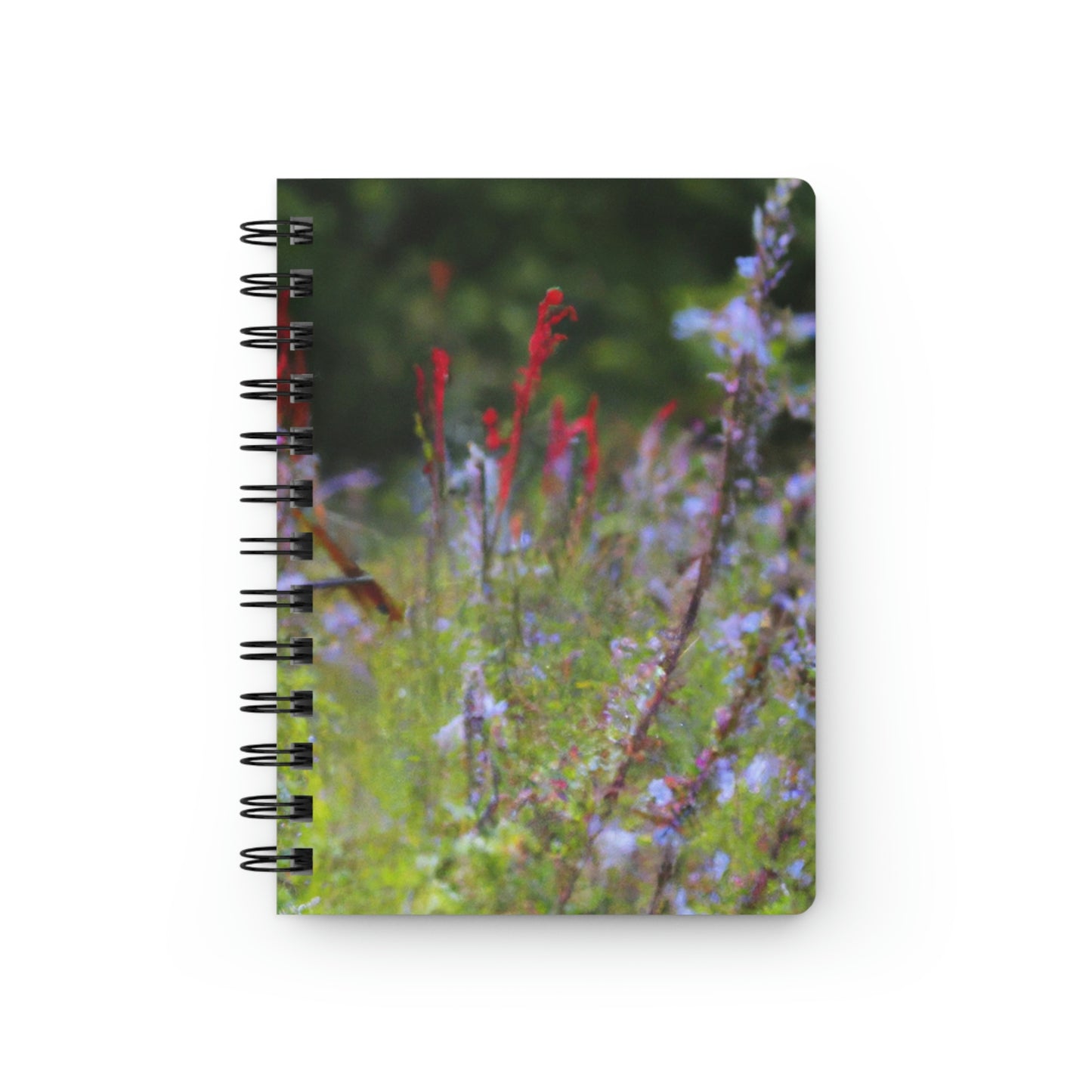 "The Dragonfly Ball in the Wildflower Meadow" - The Alien Spiral Bound Journal