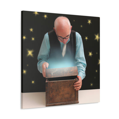 The Magic Box of the Elderly Man - The Alien Canva