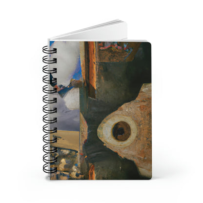 "A Journey Into Forgotten Relics" - The Alien Spiral Bound Journal