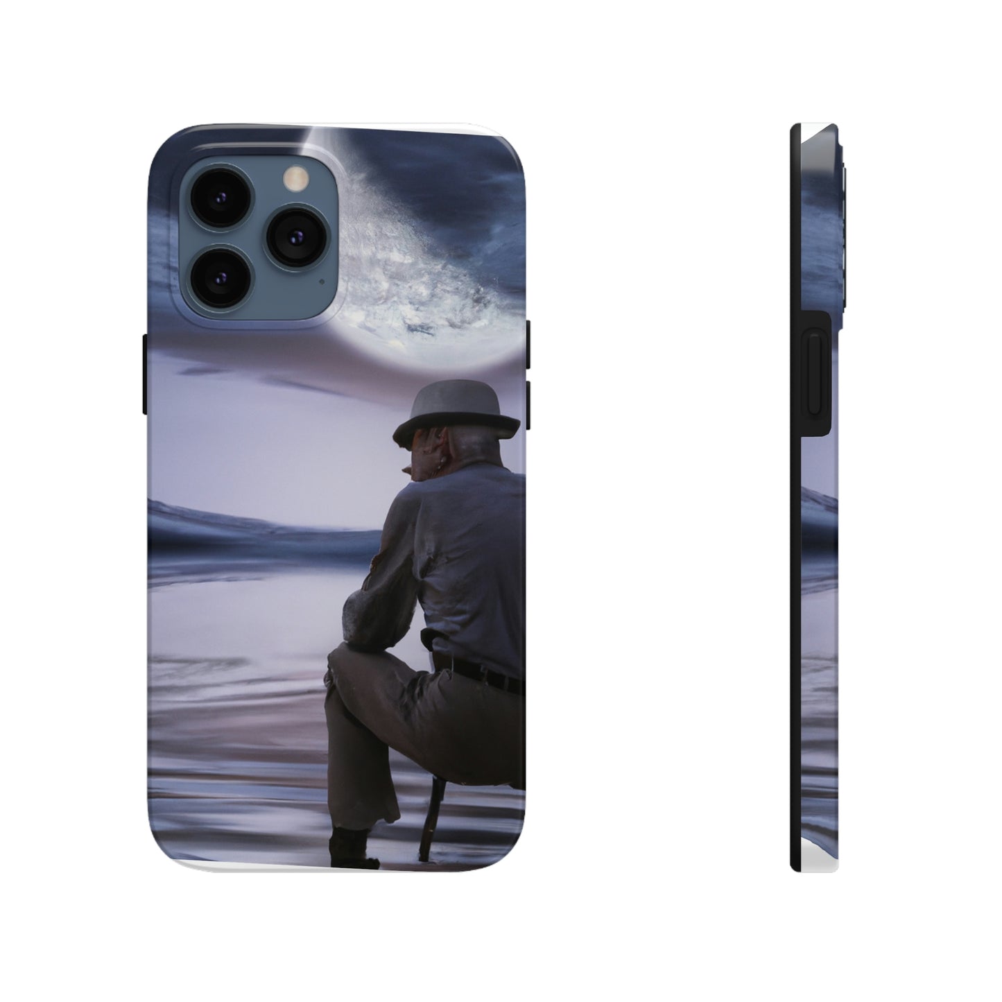 Moonlight Reflections on a Quiet Lake - The Alien Tough Phone Cases