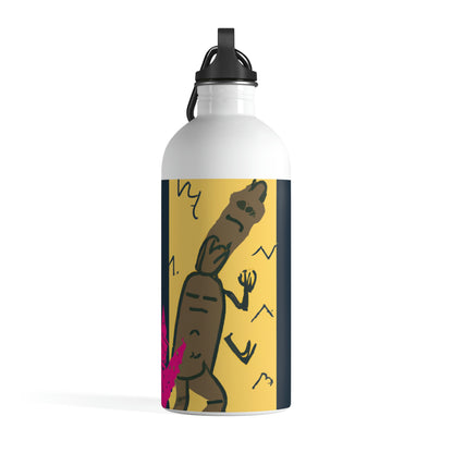 "Escape from the Museum Monster" - The Alien Stainless Steel Water Bottle