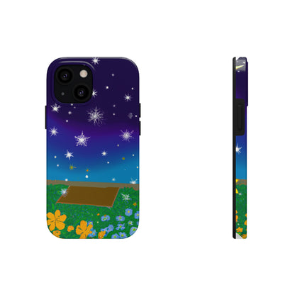 "Ein himmlischer Garten der Farbe" - Die Alien Tough Phone Cases