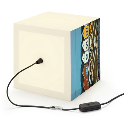 "Suburban Variety: A Palette of Homes" - The Alien Light Cube Lamp