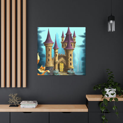 Exploring the Fox's Castle - The Alien Canva