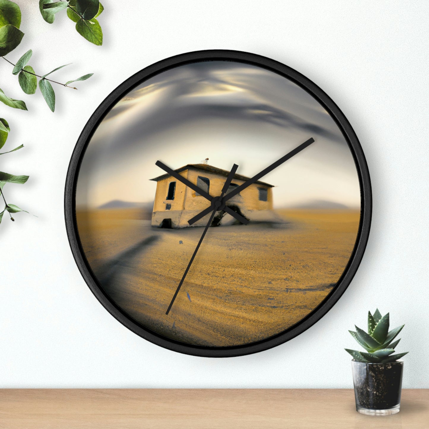 "Desolation Mansion" - The Alien Wall Clock