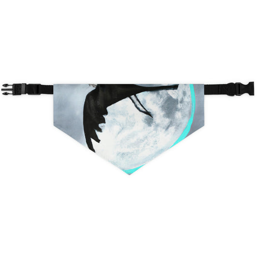 "Lunar Plunge" - The Alien Pet Bandana Collar