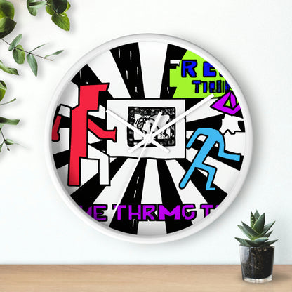 Saving Tomorrow: A Time-Traveling Adventure - The Alien Wall Clock