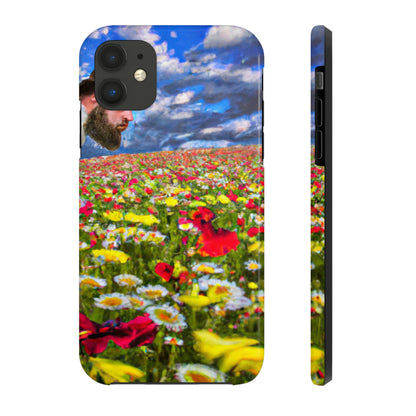 "Eine glückselige Tour durch Blumenpracht" - Die Alien Tough Phone Cases