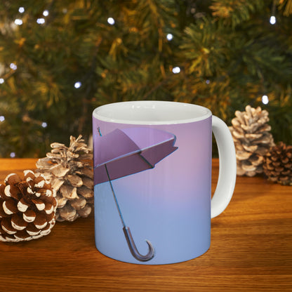 "Dream Umbrella" - The Alien Ceramic Mug 11 oz