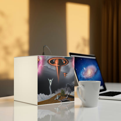 Invasion of the Storm Aliens - The Alien Light Cube Lamp