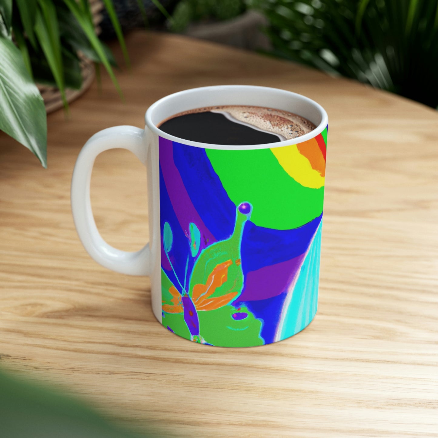 „Dancing Amongst the Splendor“ – The Alien Keramiktasse 11 oz