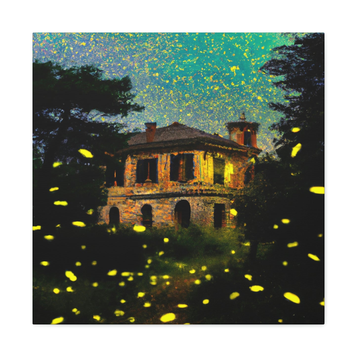 "A Shining Embrace of Fireflies" - The Alien Canva