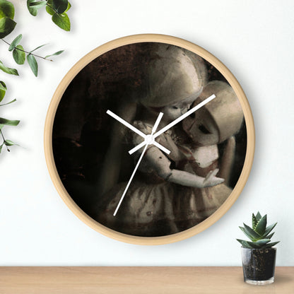 "Un tango melancólico de dos muñecas" - El reloj de pared alienígena