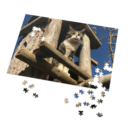 "Kitty in the Ruins" - The Alien Jigsaw Puzzle