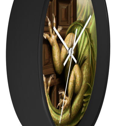 Guardian of the Hidden Door: The Slumbering Dragon - Die Alien-Wanduhr