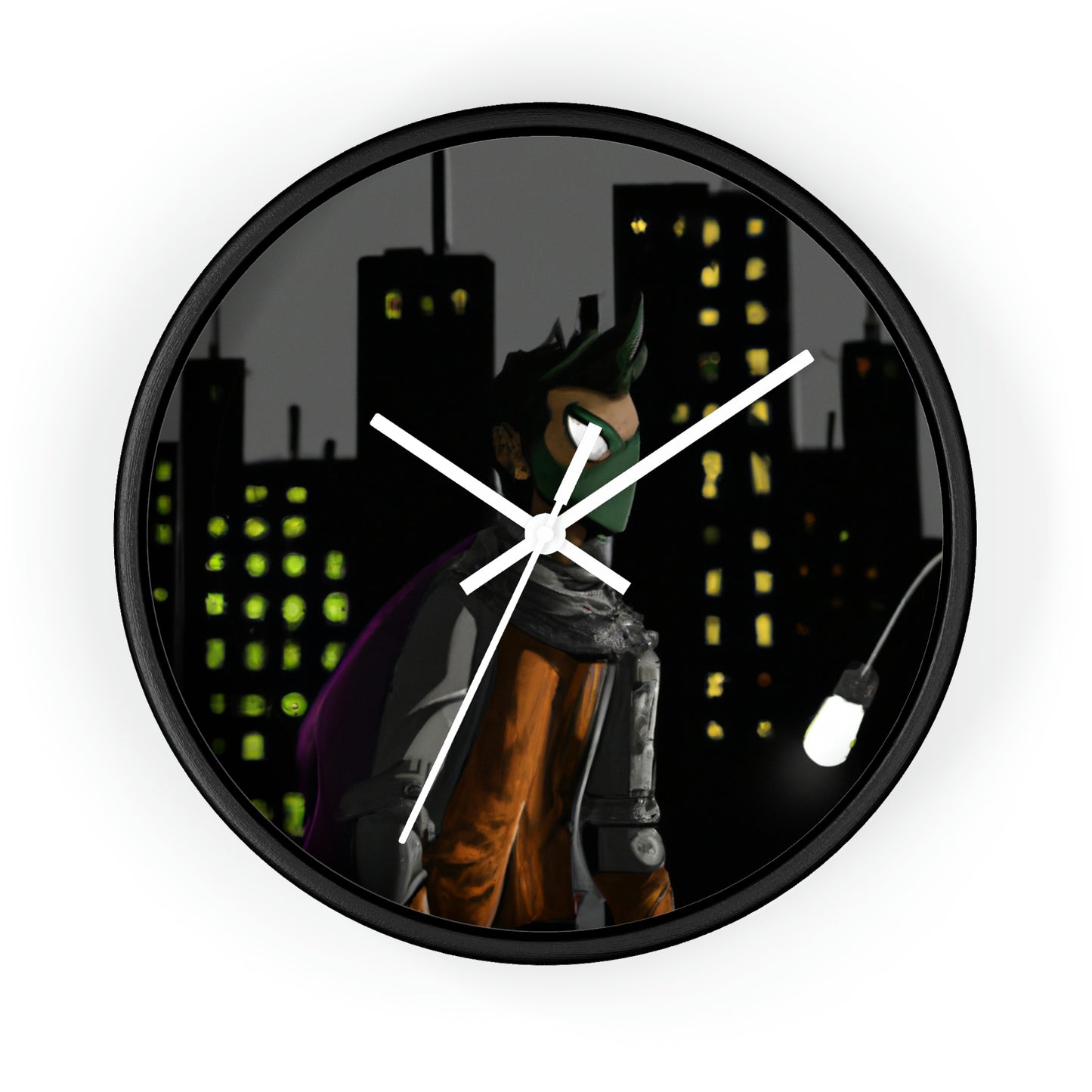 "Stranded in Mystery City" - The Alien Wall Clock