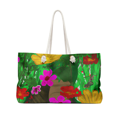 "Ballet de mariposas en el prado de flores silvestres" - The Alien Weekender Bag