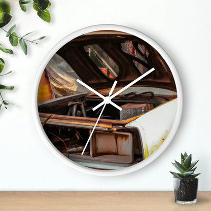 that rebuilds the consciousness of a lost loved one

"Rebuilding Time: A Journey to Remember" - The Alien Wall Clock