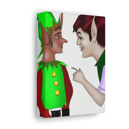 "The Elf and the Rogue's Bonding" - The Alien Canva